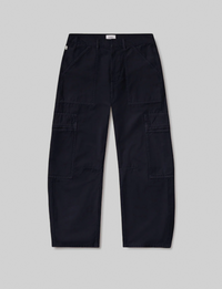 Marcelle Low Slung Cargo Pants, True Navy