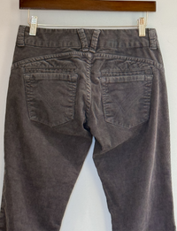 William Rast Savoy Flare Corduroy, Steel/Carbon