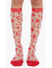 The Ra Ra Tall Socks, Stargazer