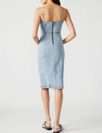 Giselle Dress, Washed Denim