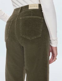 Penny High Rise Wide Leg Crop, Sequoia