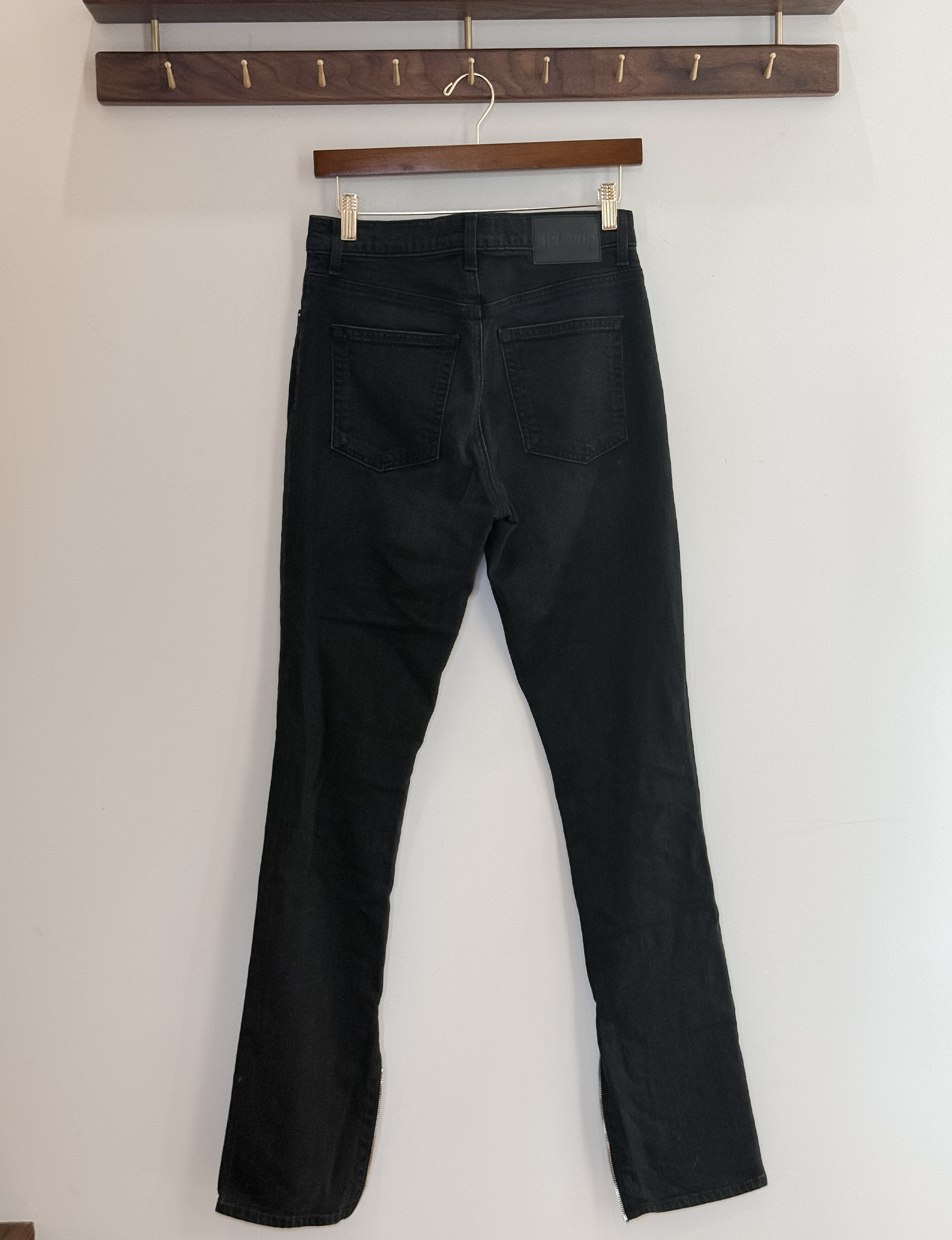 GRLFRND Karla Ankle Zip Skinny Jeans, Balmy Alley