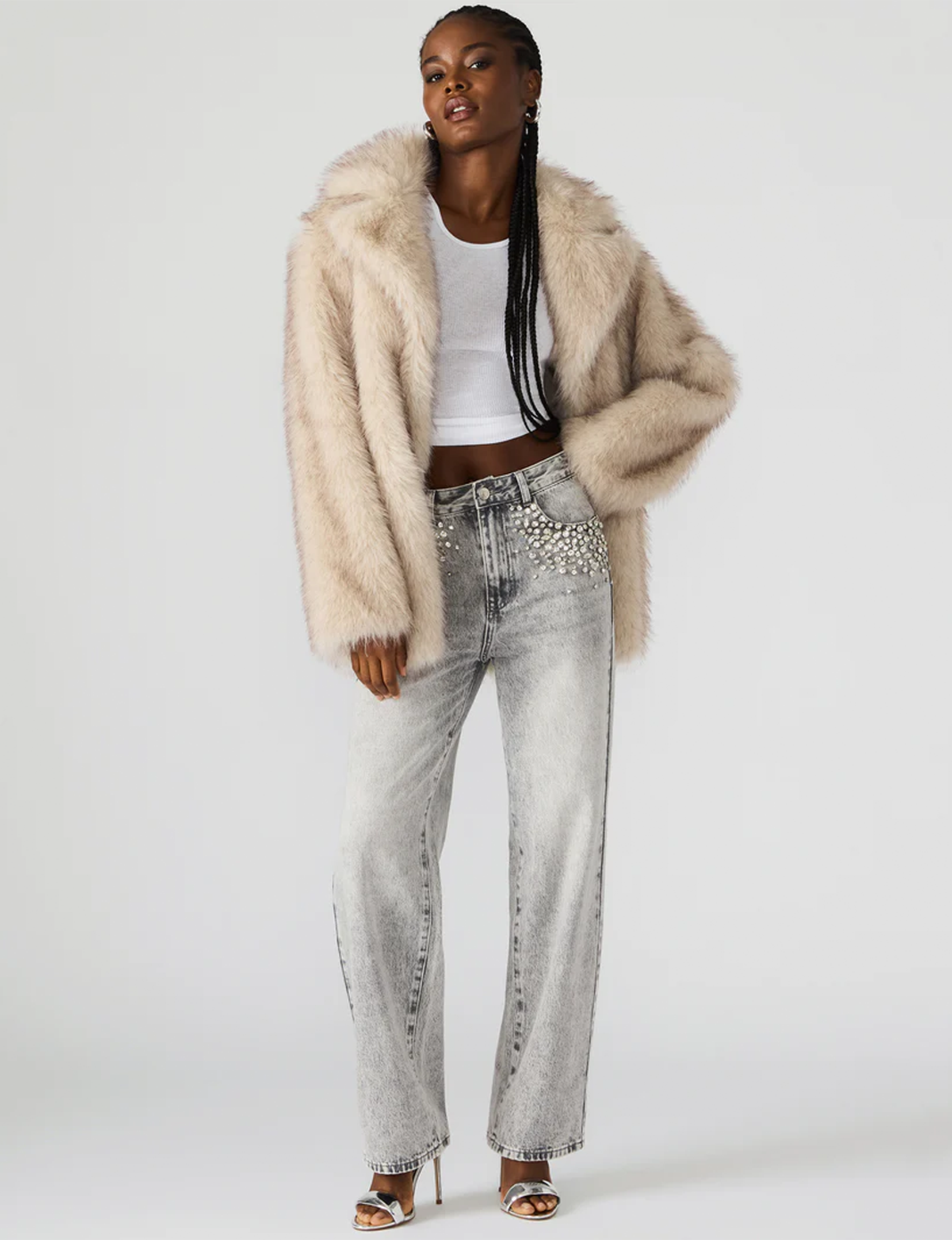 Kindra Coat, Natural