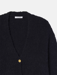 Boyfriend Bouchle Cardi, Navy