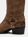 Ruskin Square Boot, Chestnut Suede