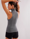 Always Ready Seamless Turtleneck, Black