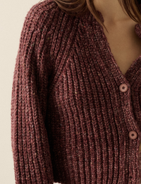 Confetti Cardigan, Chocolate