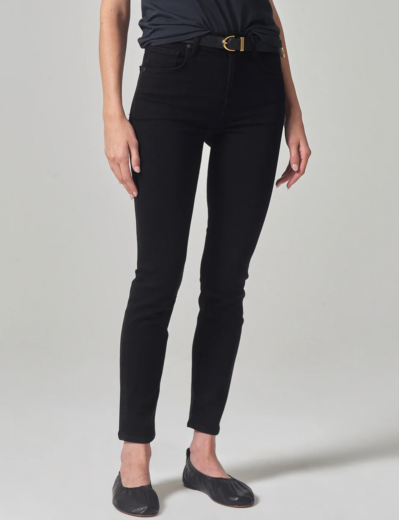 Sloane Skinny, Plush Black