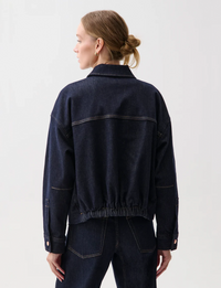Bibi Blouson Trucker Jacket, Nightfall