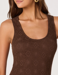 Freida Dress, Brown