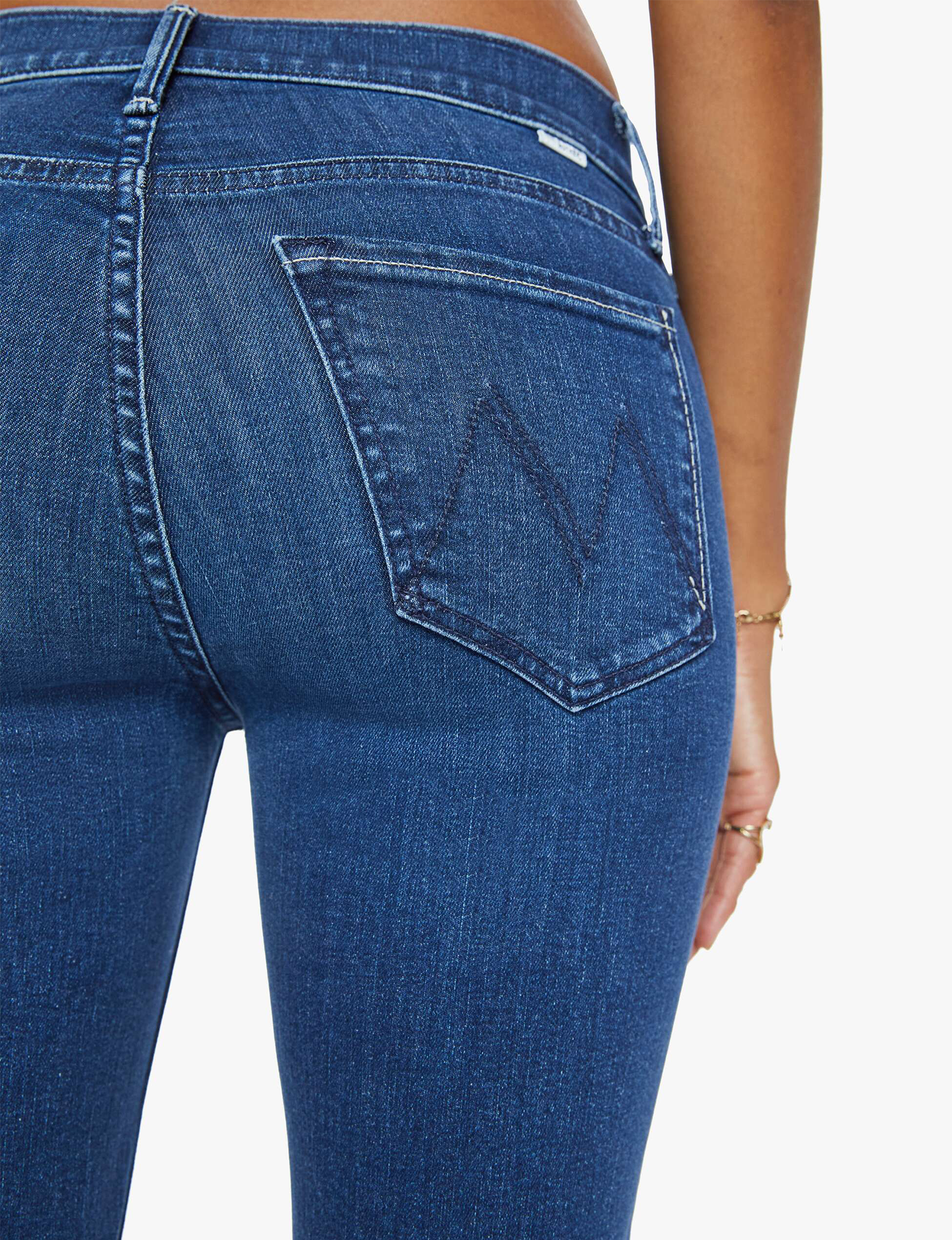 Mid Rise Dazzler Ankle Fray, Fancy Meeting You Here