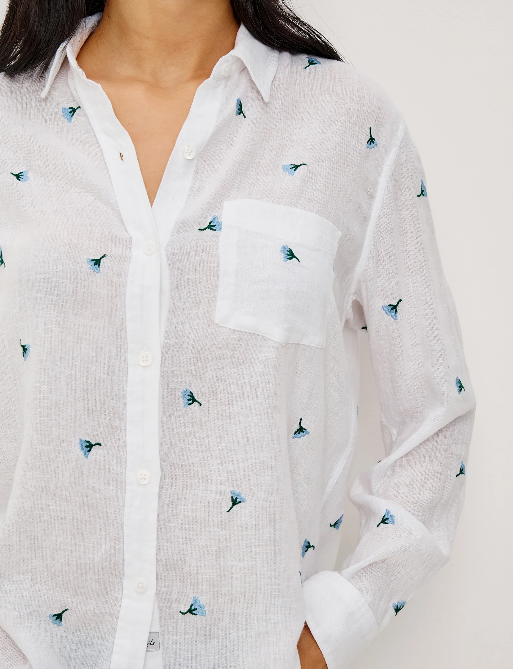 Charli Shirt, Bluebell Carnations