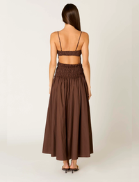 Dante Dress, Coffee