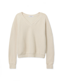Zuri Reverse Fleece Sweatshirt, Sugar