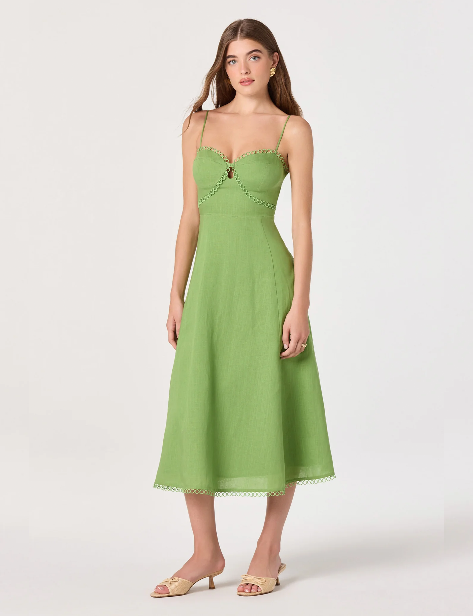 Christie Dress, Green