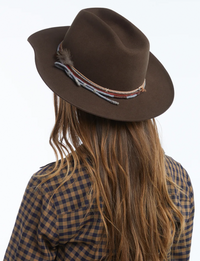 Matty Vintage Cowboy Hat, Brown
