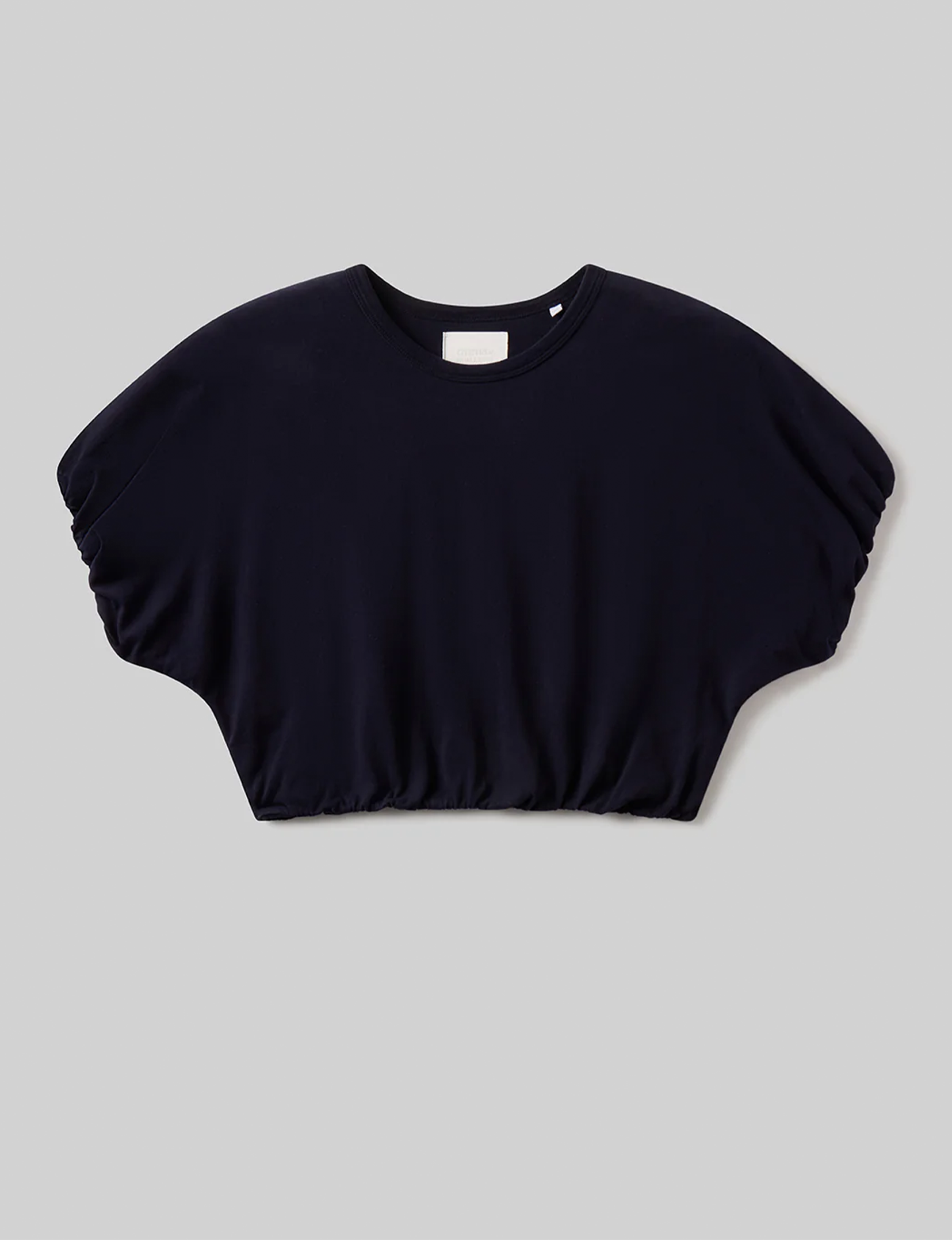 Gia Bubble Tee, Navy