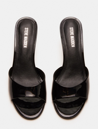 Kendrix Heel, Black Leather