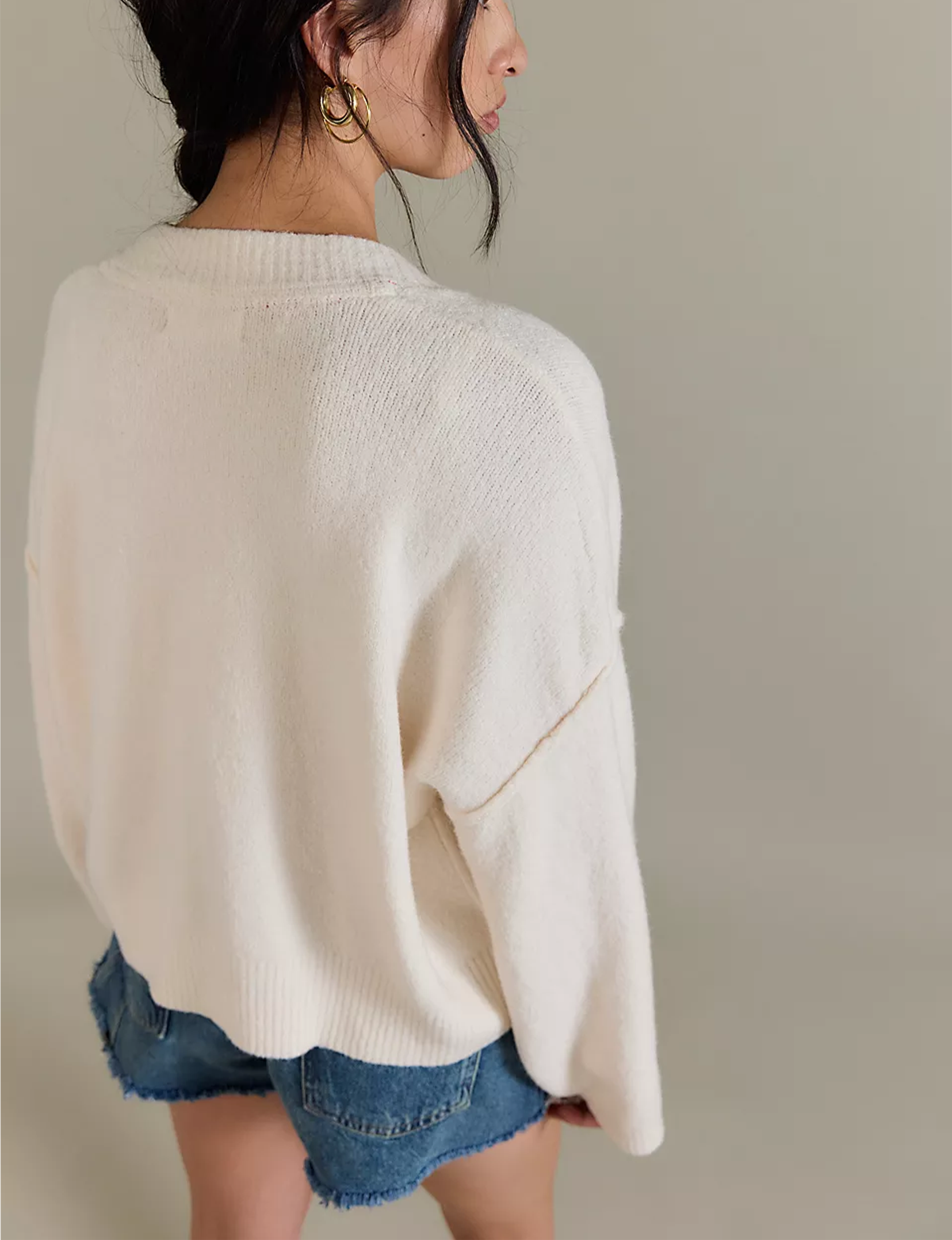 Cool of The Night Cardi, Ivory