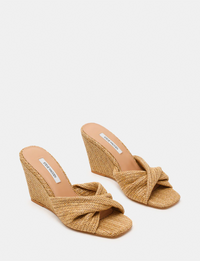 Laelia Wedge, Natural Raffia