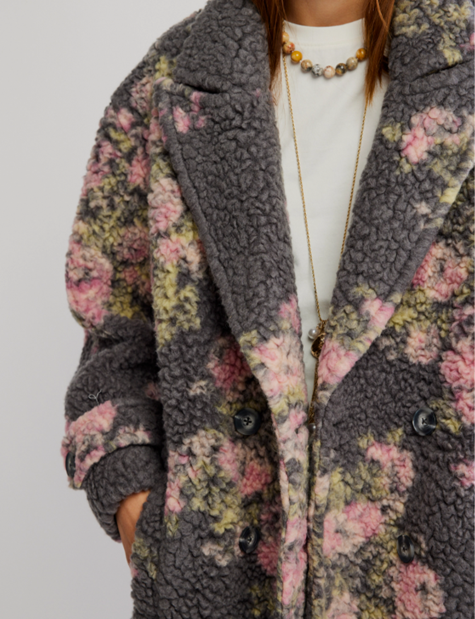 Bali Sweet Attractions Coat, Mockingbird/Combo