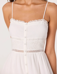 Annabel Dress, White