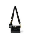 Downtown Crossbody, Black Patent