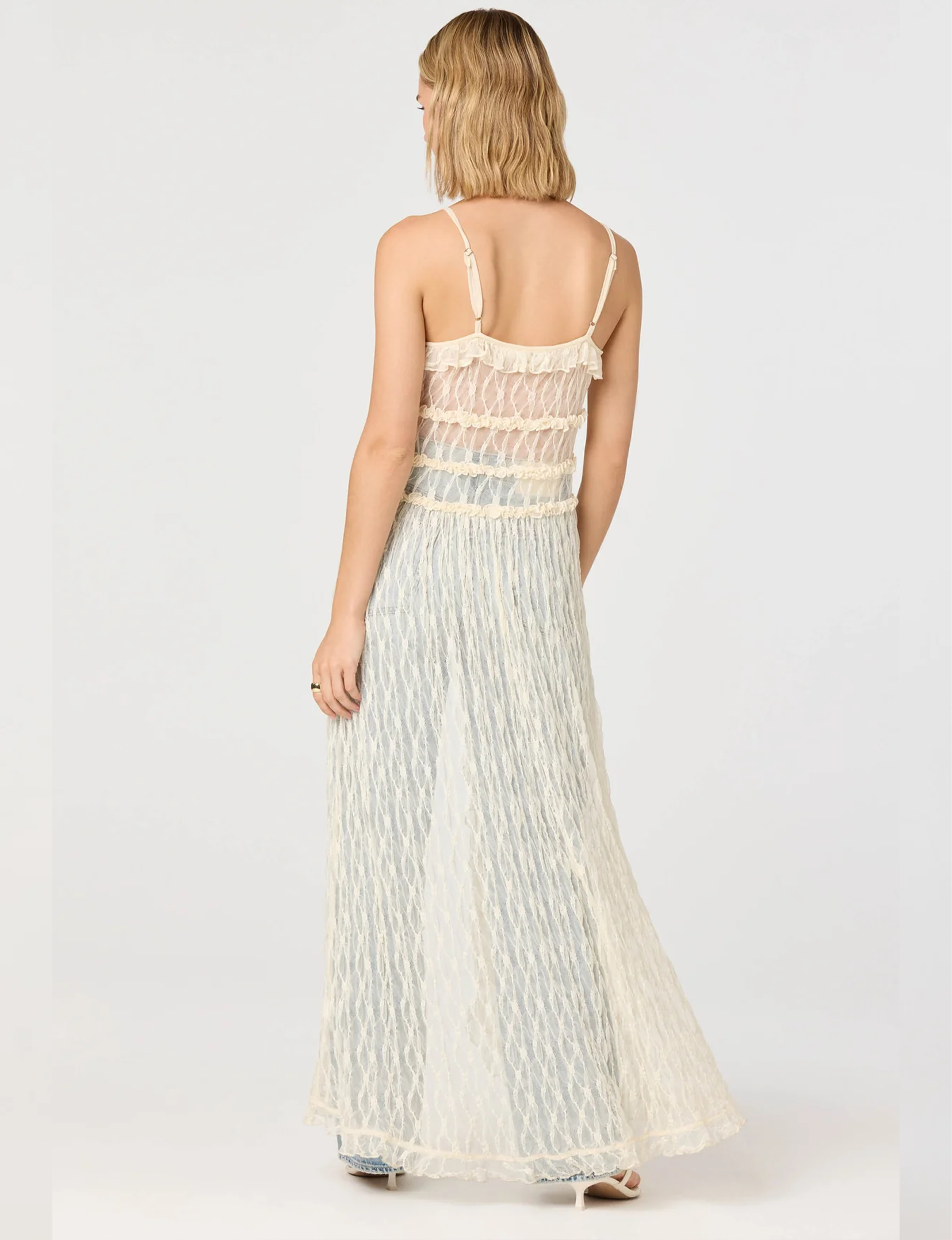 Sariyah Lace Duster Top,