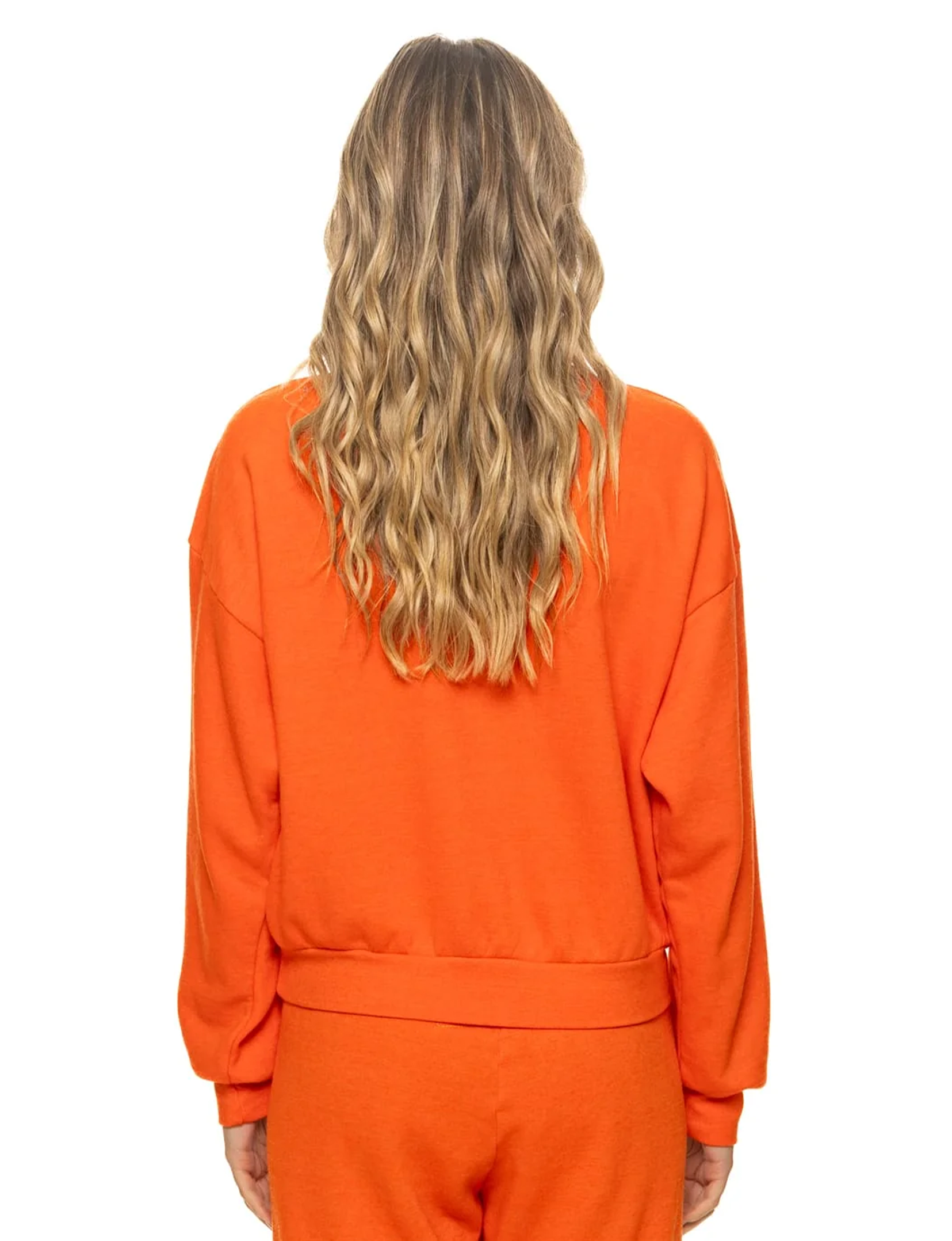 SF Giants Relaxed Crew Sweatshirt, Orange