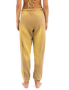 5 Stripe Women's Sweatpants, Faded Tan