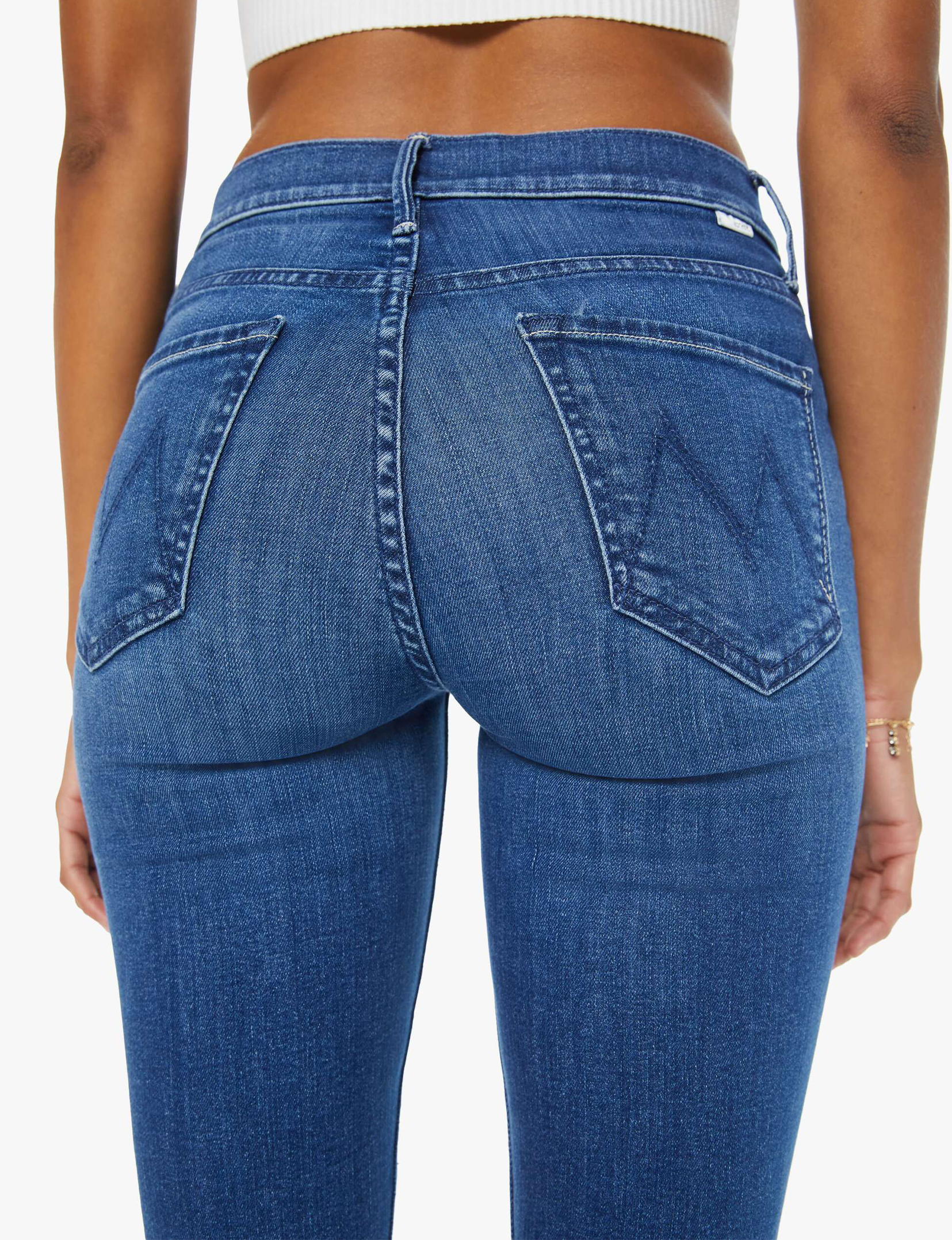 Mid Rise Dazzler Ankle Fray, Nothing Between Us