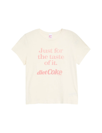 Diet Coke Classic Tee, Vintage White