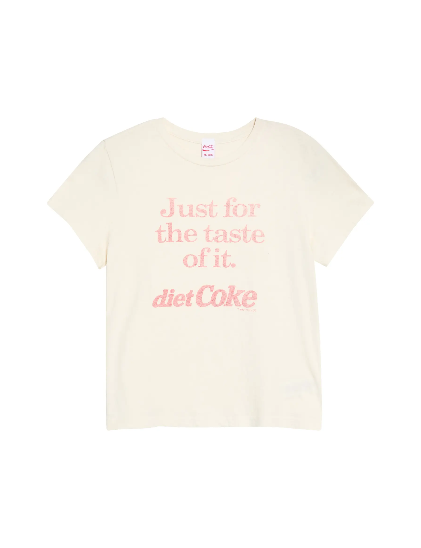 Diet Coke Classic Tee, Vintage White