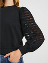 Melody Sweatshirt, Black