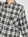 Harvest Flannel, Black/White