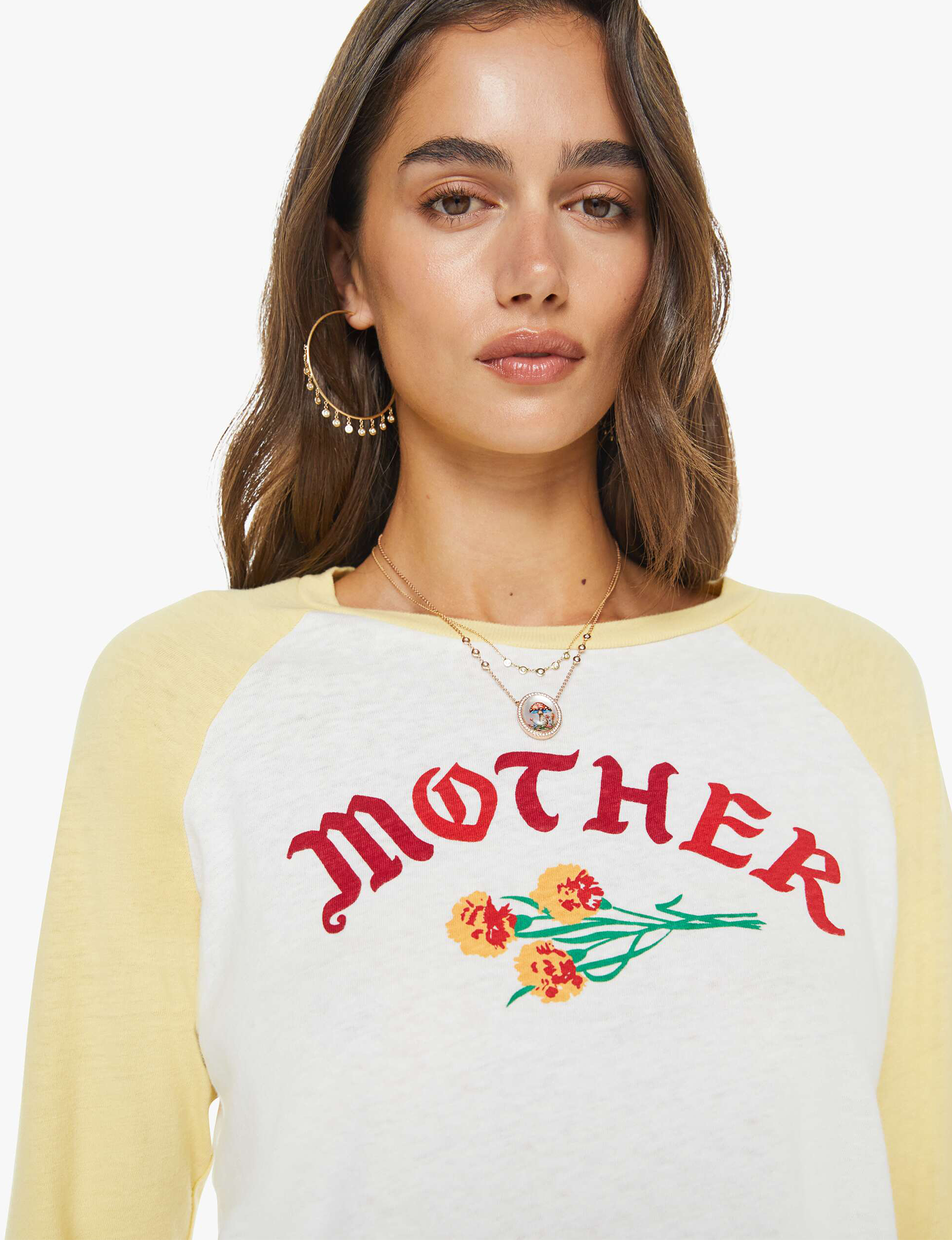 Vintage Sporty Concert Tee, Mother Flower
