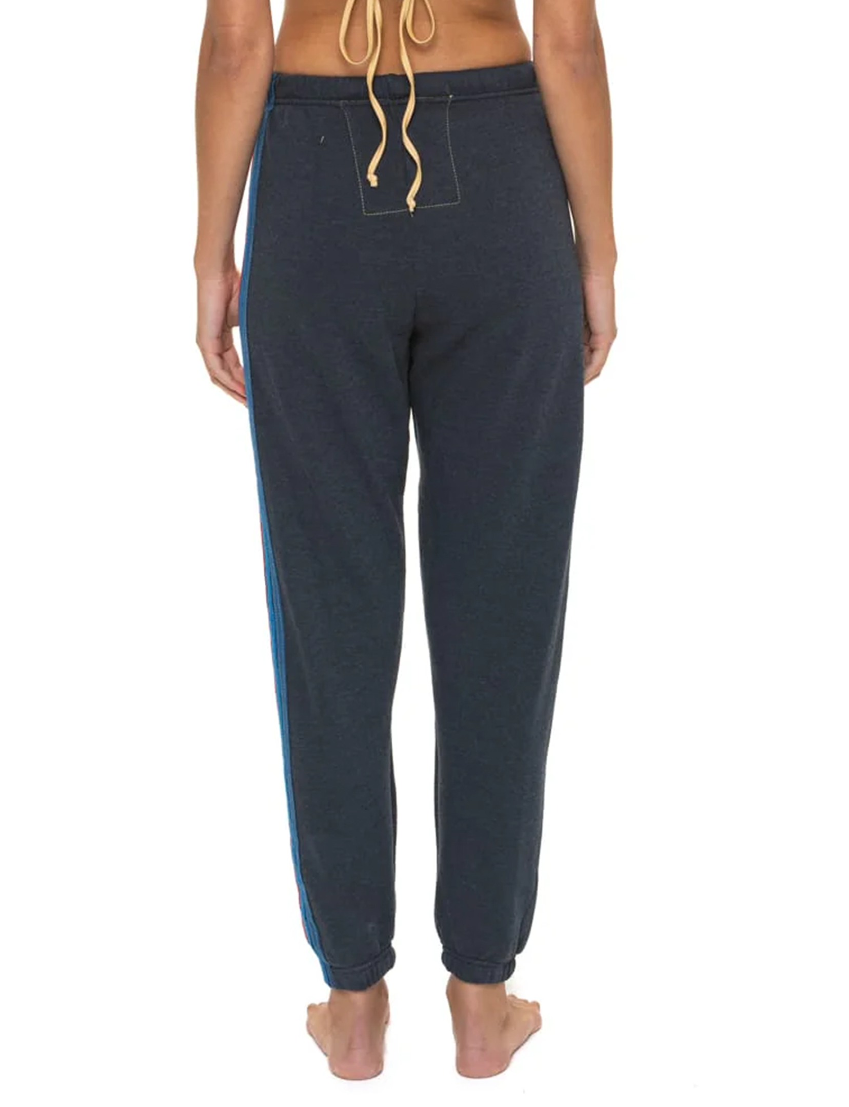 5 Stripe Sweatpants, Charcoal/Multi