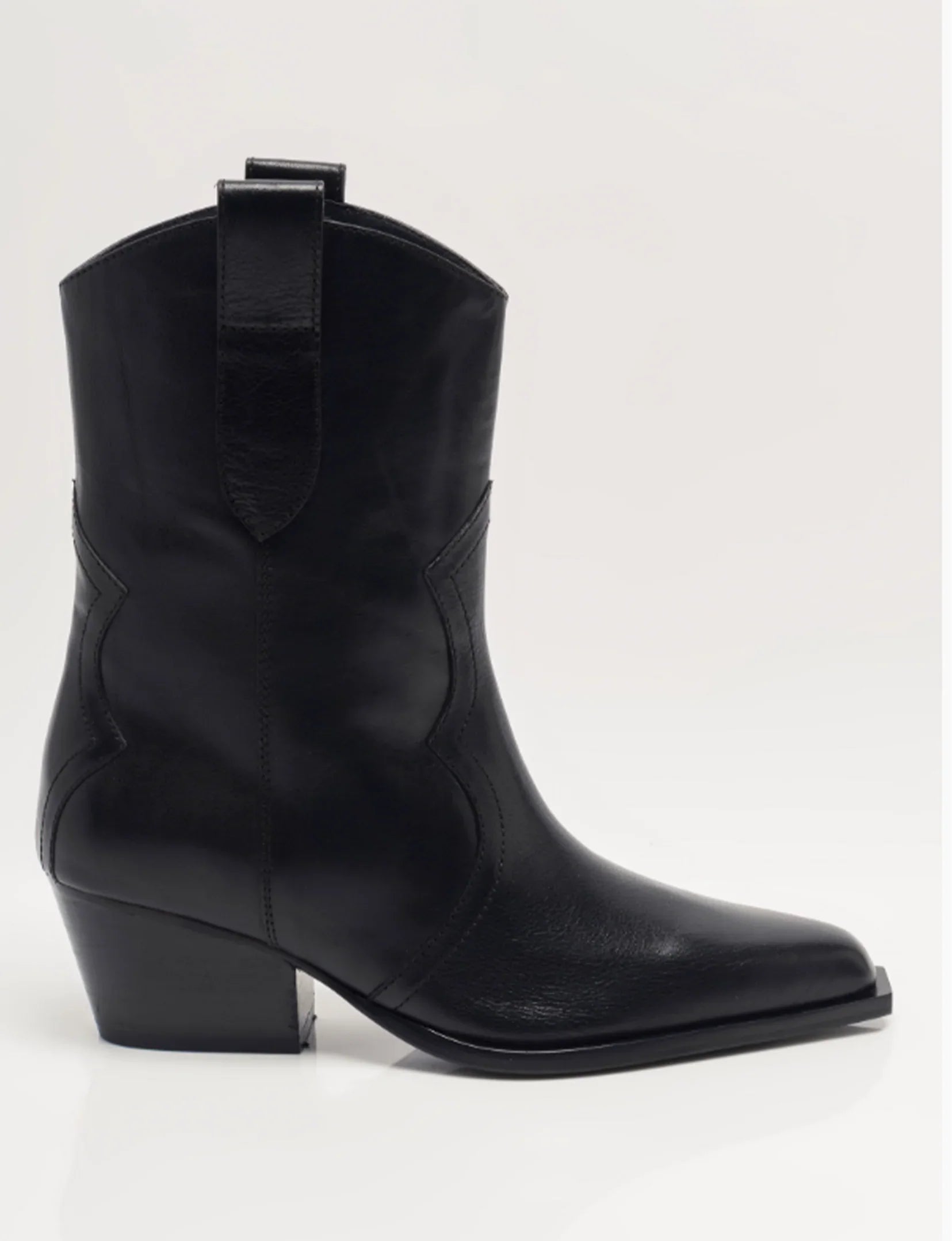 Cat Nap Cowboy Boot, Black