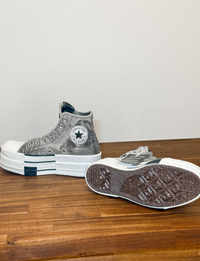 Converse X Rick Owens Drkshdw High Top Sneakers, Overdyed Concrete