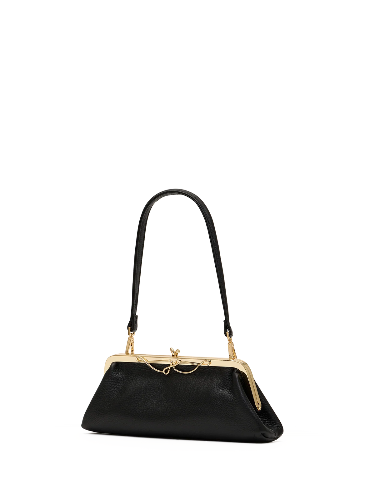 Vivienne Slim Bag, Black/Gold