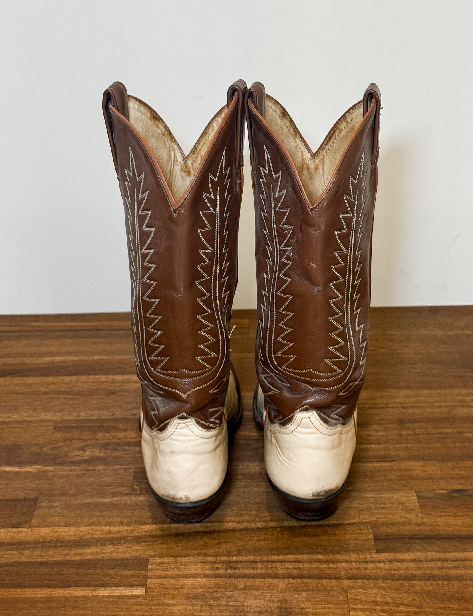 Tony Lama Style K2183 Cowboy Boots, Two Tone