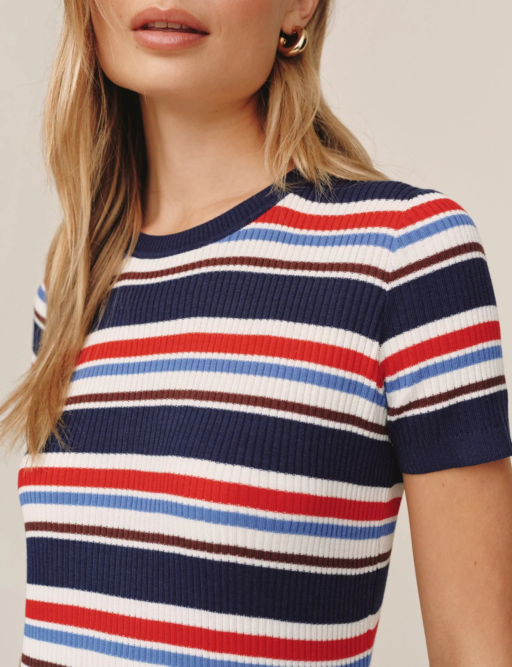 The Striped Tee Dress, Seaside