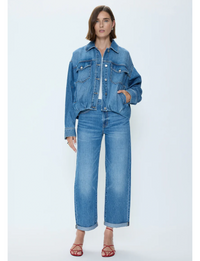 Bibi Blouson Trucker Jacket, Heartfelt