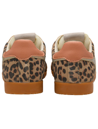 Elan Safari Sneaker, Leopard/Mocha/Gold/Terracotta