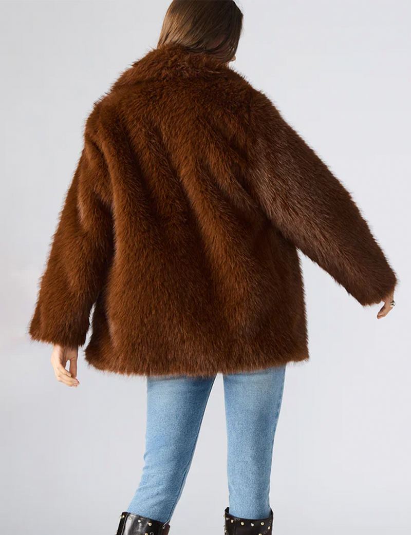 Kindra Coat, Brown