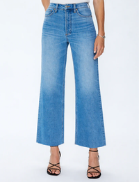 Lana Crop Wide Leg Denim, Wild Heart