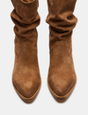 Taos Slouchy Bootie, Tan Suede