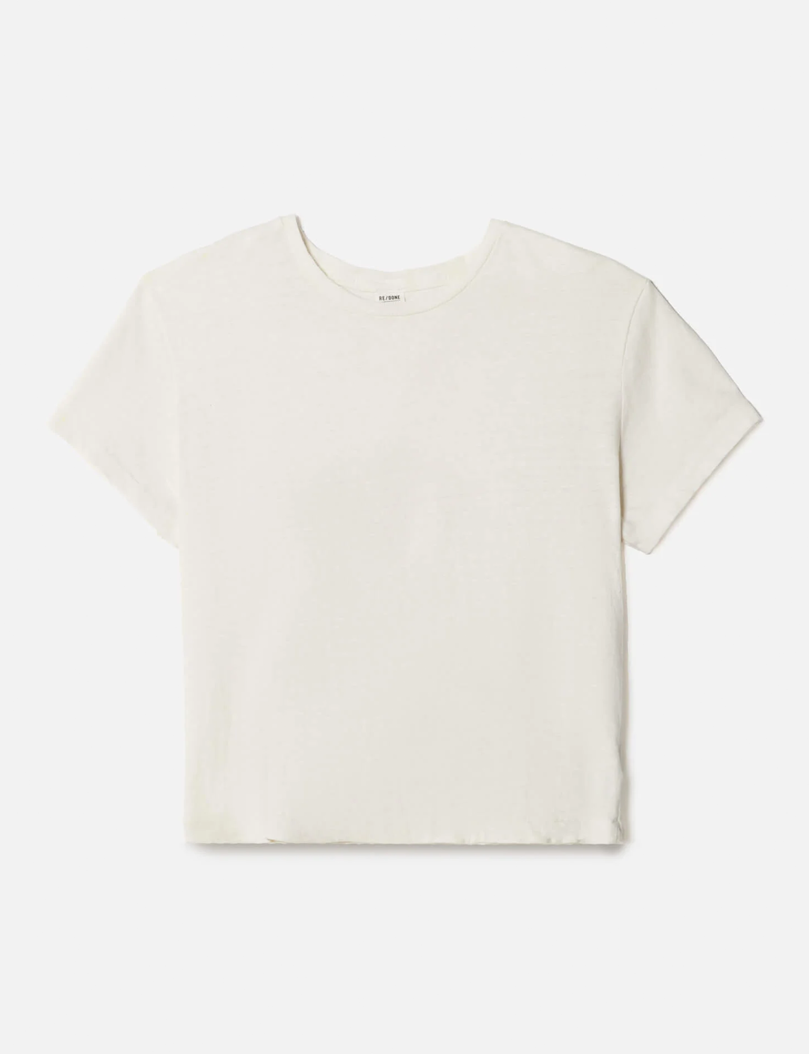 1950's Boxy Tee, Vintage White