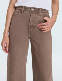 Kyra Ankle High Rise Bowed Ankle, Tannin