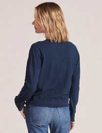 Deep VNeck Pullover, Hale Navy